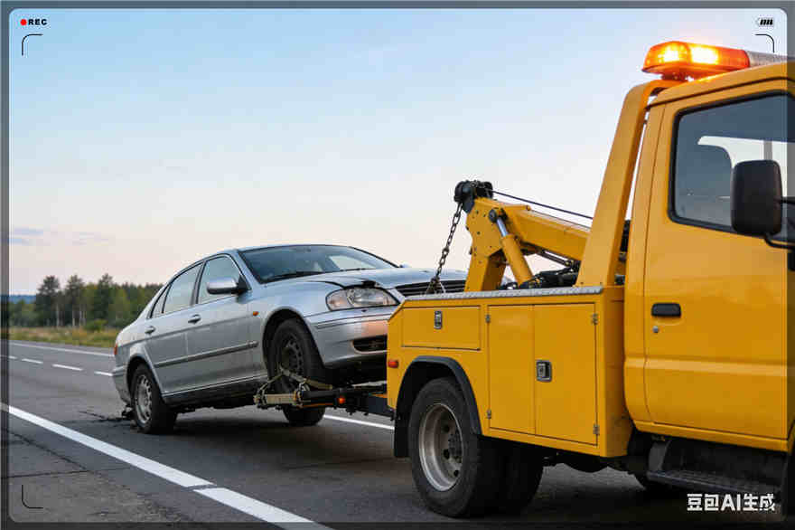 仪征拖车救援电话【案例】